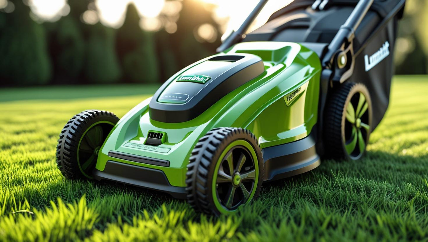 Cordless lawn mower battery