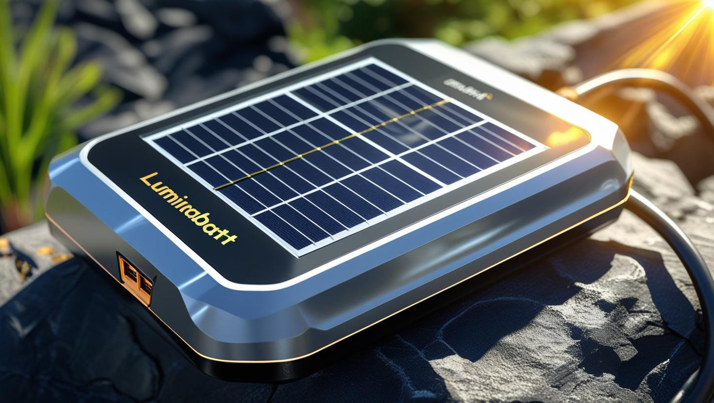 Solar battery chargers