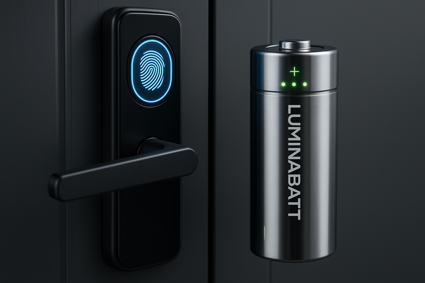 Luminnabatt Electronic FingerPrint Lock Battery
