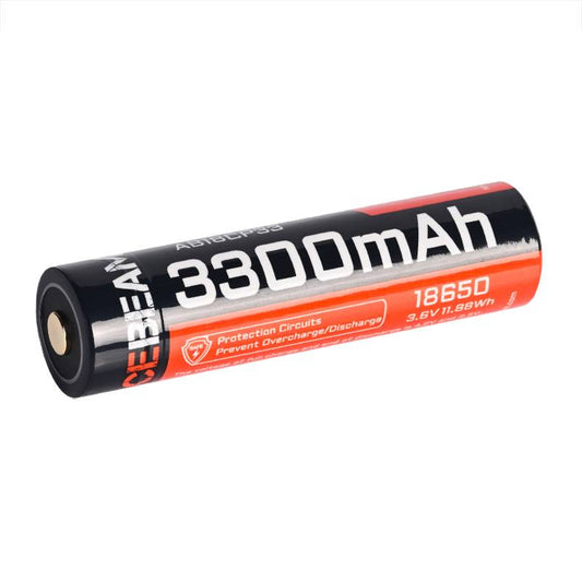 3300MAH USB-C RECHARGEABLE 18650 BATTERY-0