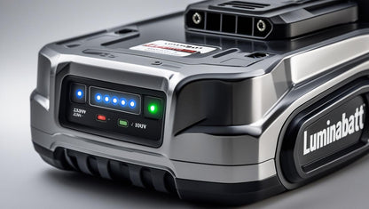 Cordless lawn mower battery