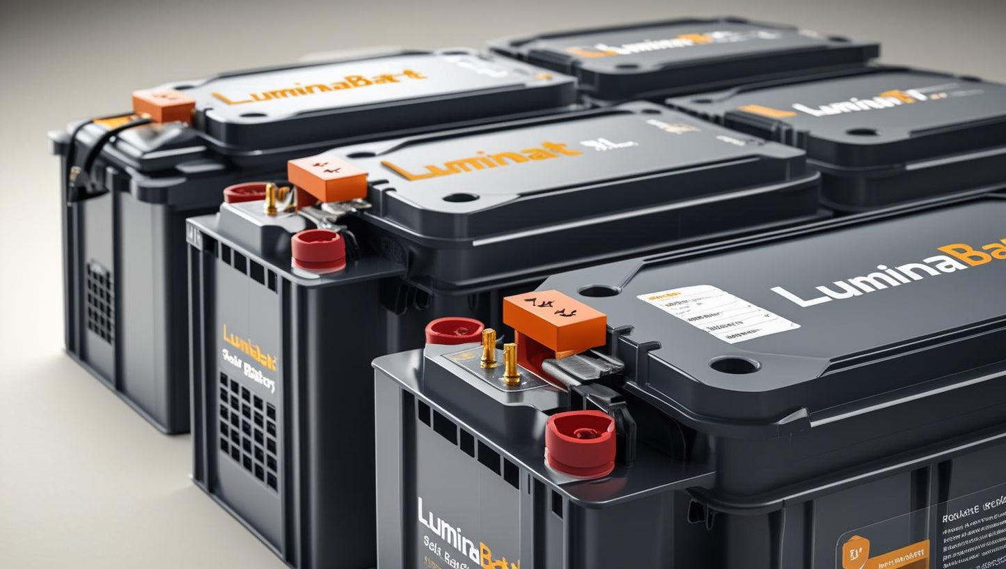 Solar batteries for domestic use