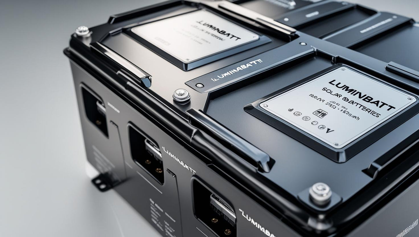 Solar batteries for domestic use