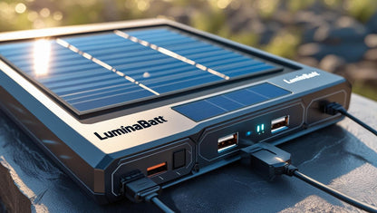 Solar battery chargers