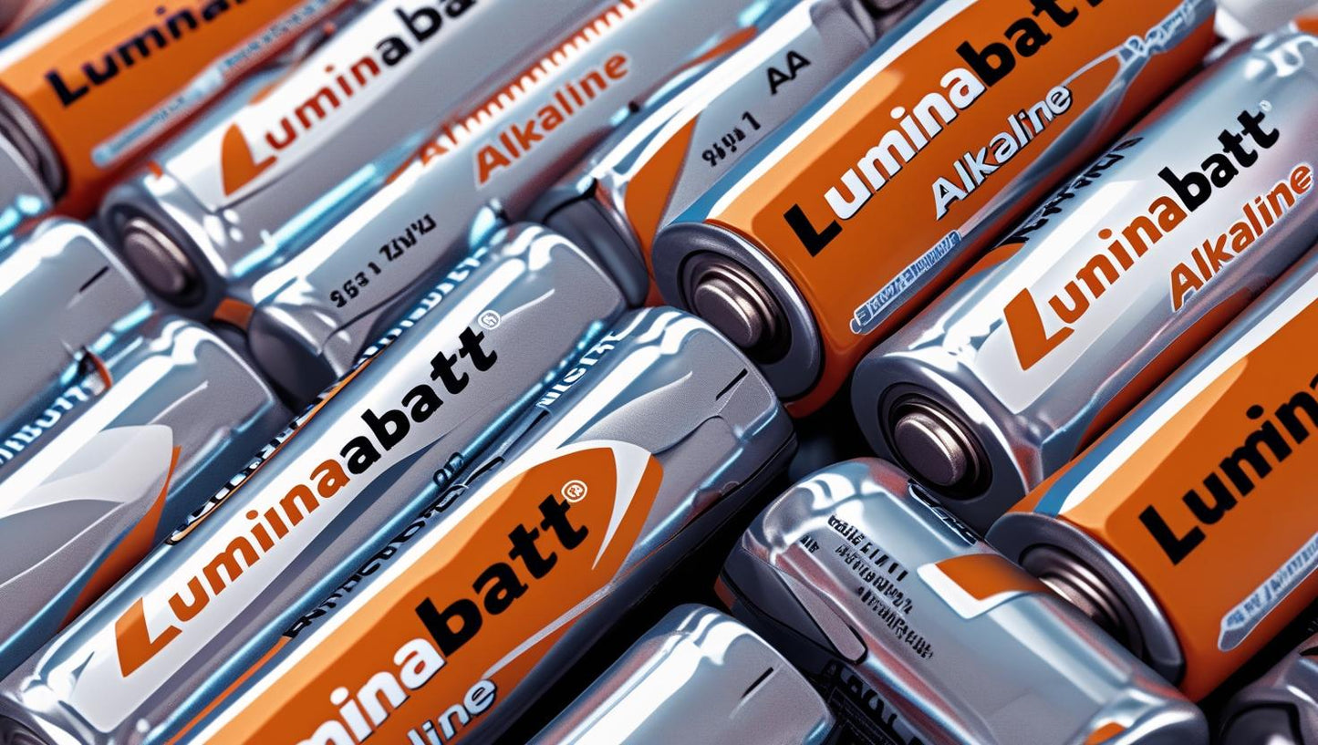 Alkaline AA batteries