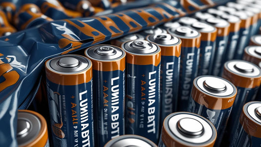 Alkaline AA batteries