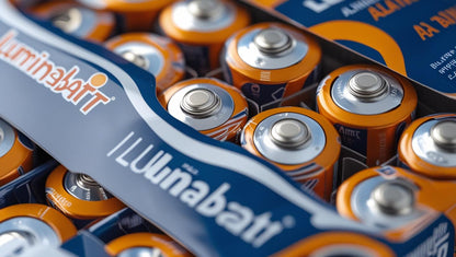 Alkaline AA batteries
