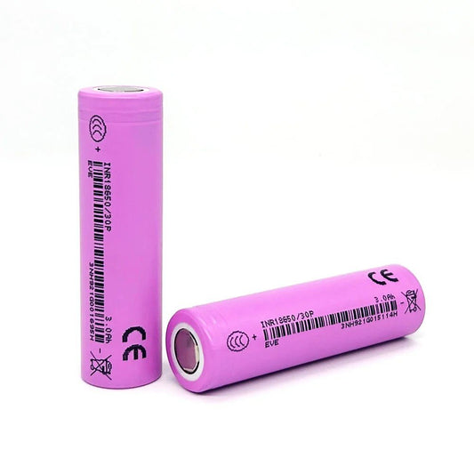 EVE 30P 18650 3000mAh 30A Battery-0