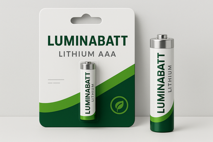 Luminabatt Lithium AAA Battery